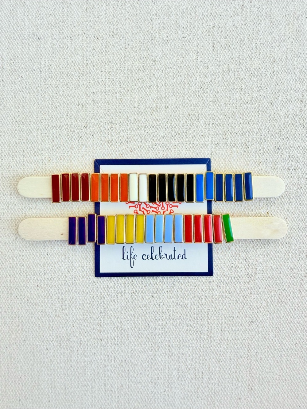 *Gold Color Bar Charms* KEEP COLLECTIVE Retired $8 Each